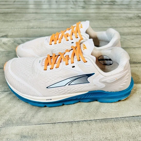 Altra Torin 5 Womens Running Shoes Pink/Beige Athletic Sneakers Size 8.5 - Picture 3 of 7